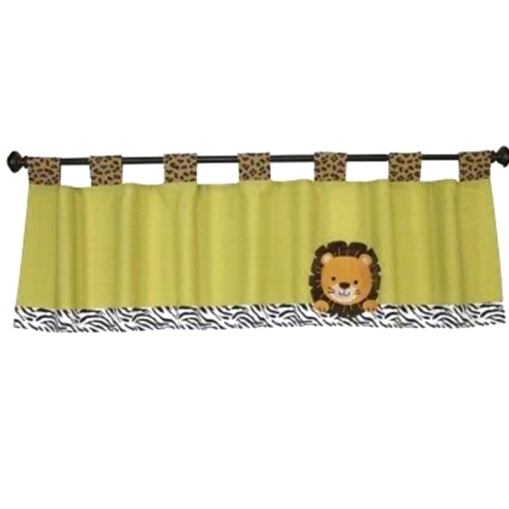 LION WINDOW VALANCE